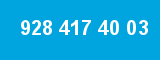 928 417 40 03